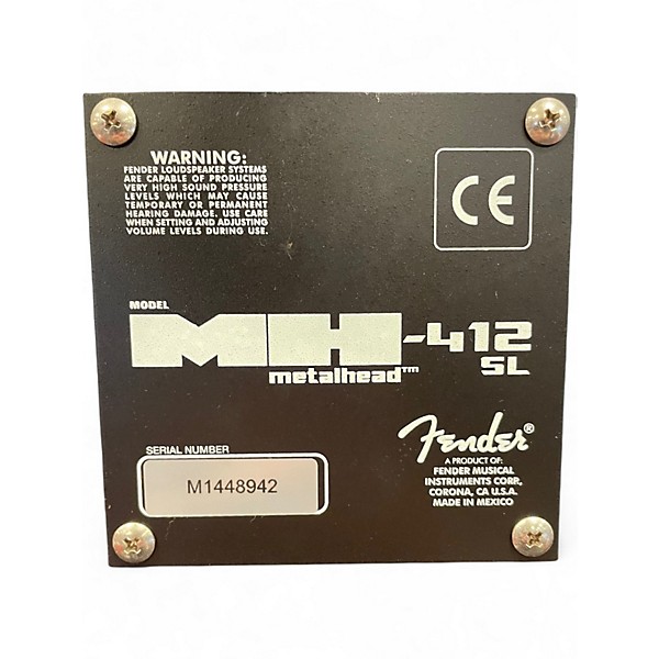 Used Fender MH412SL Guitar Cabinet