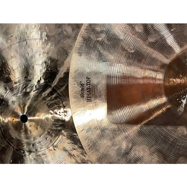 Used Heartbeat 16in jazz hi hat pair Cymbal