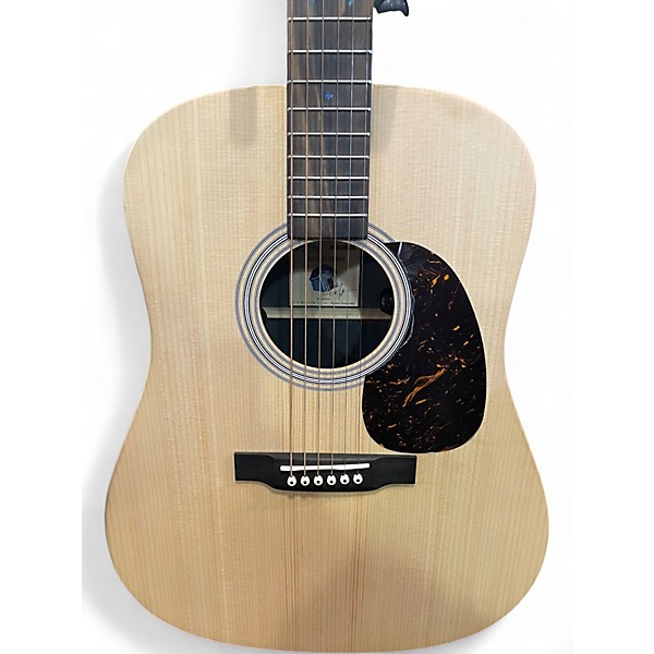 Used Martin DX2E BILLY STRINGS Natural Acoustic Electric Guitar