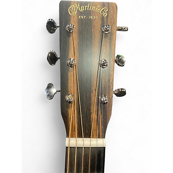 Used Martin DX2E BILLY STRINGS Natural Acoustic Electric Guitar