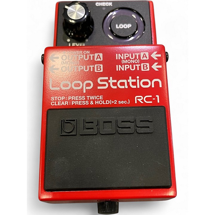 Used BOSS RC1 Loop Station Pedal | Guitar Center