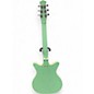 Used Danelectro nos plus Green Solid Body Electric Guitar