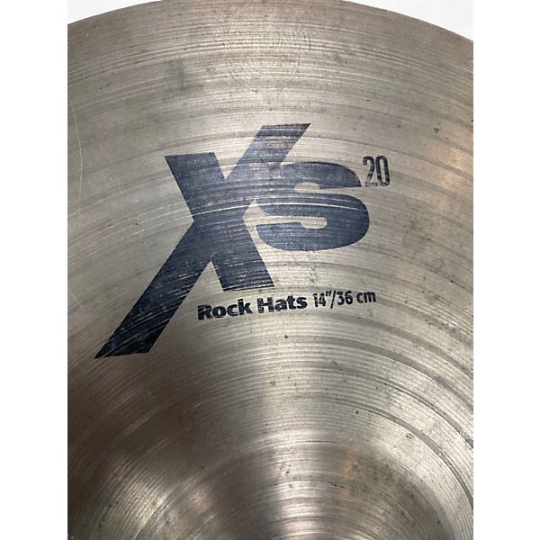 Used Sabian 14in XS20 Rock Hi Hat Bottom Cymbal
