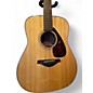 Used Yamaha FG700S Vintage Natural Acoustic Guitar
