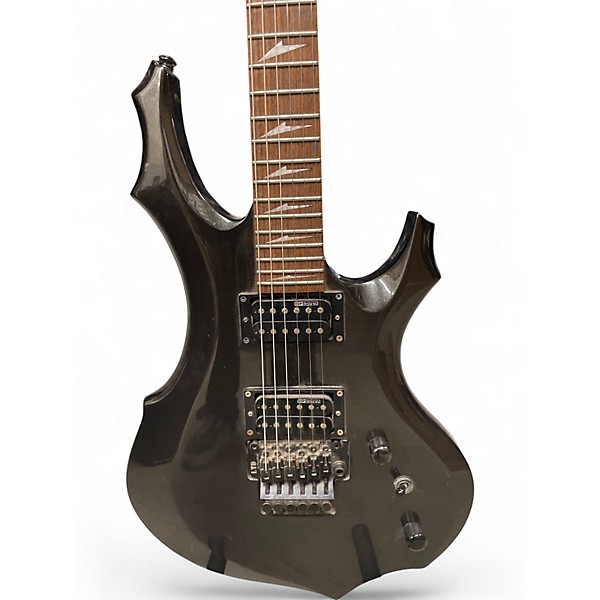 Used ESP LTD F-200 Metallic Black Solid Body Electric Guitar
