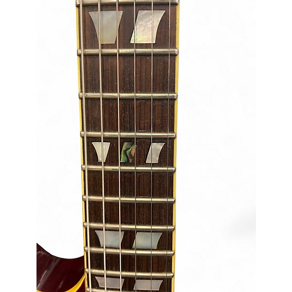 Used Schecter Guitar Research Tempest Custom Satin Red Solid Body Electric Guitar