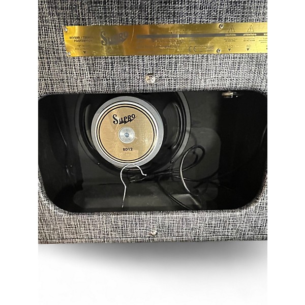 Used Supro 1695T Black Magick 25W 1x12 Tube Guitar Combo Amp