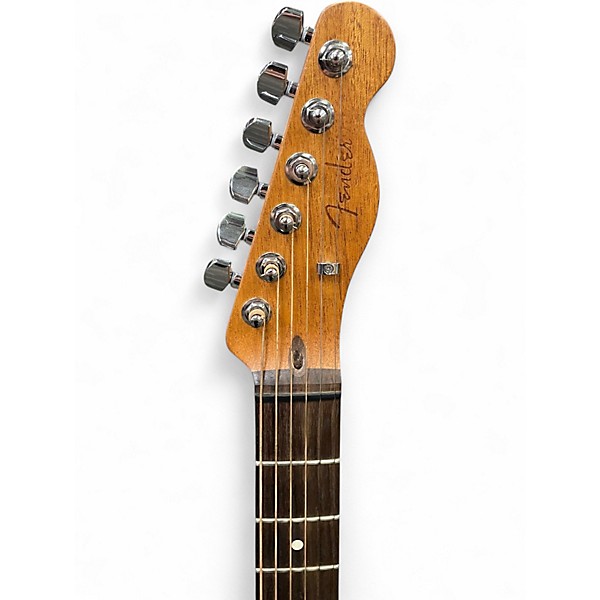 Used 2022 Fender Acoustasonic Player Telecaster Shadowburst Acoustic Electric Guitar