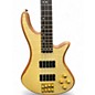 Used Schecter Guitar Research Stiletto Custom 4 String Satin Natural Electric Bass Guitar