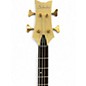 Used Schecter Guitar Research Stiletto Custom 4 String Satin Natural Electric Bass Guitar