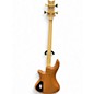 Used Schecter Guitar Research Stiletto Custom 4 String Satin Natural Electric Bass Guitar