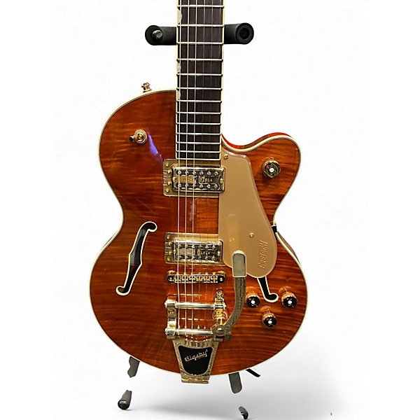 Used Gretsch Guitars Electromatic LTD Broadkaster Flame Okoume Hollow Body Electric Guitar