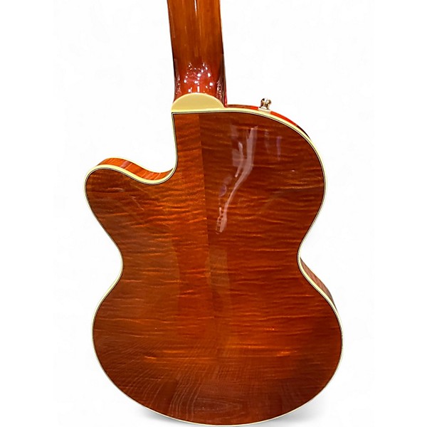 Used Gretsch Guitars Electromatic LTD Broadkaster Flame Okoume Hollow Body Electric Guitar