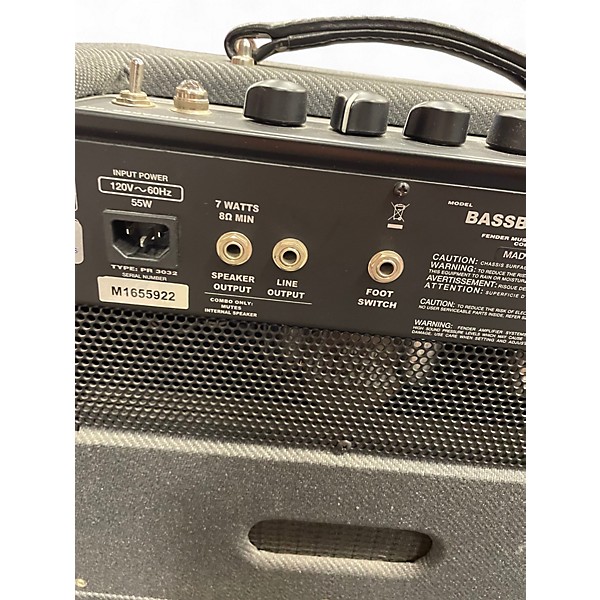 Used Fender Bassbreaker 007 7W 1x10 Tube Guitar Combo Amp