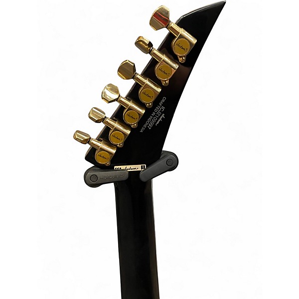 Used Jackson X-SERIES RRX24 Black and Yellow Solid Body Electric Guitar