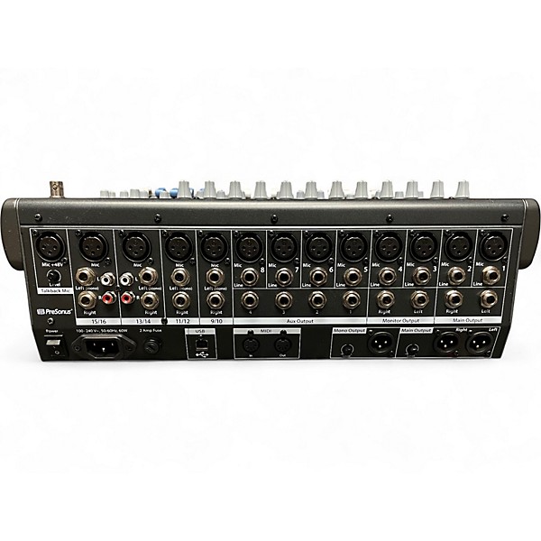 Used PreSonus Studio Live 16.0.2 Digital Mixer