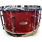 Used Twisted Sick Drum Works 13in 13X7 MAPLE SNARE RED SPARKLE Drum thumbnail