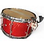 Used Twisted Sick Drum Works 13in 13X7 MAPLE SNARE RED SPARKLE Drum