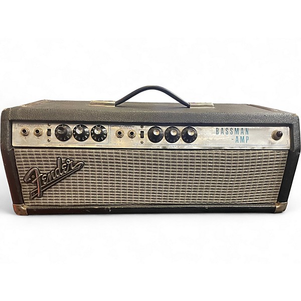 Used Fender BASSMAN Tube Guitar Amp Head