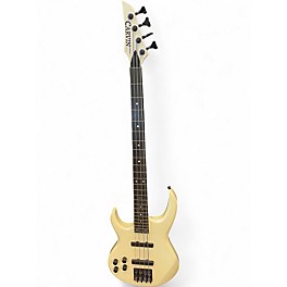 Used Carvin LB-70 White Electric Bass Guitar