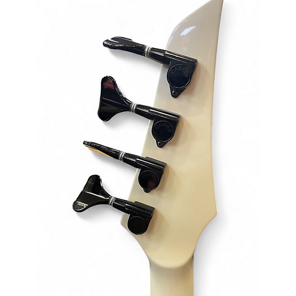 Used Carvin LB-70 White Electric Bass Guitar