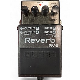 Used BOSS RV6 Digital Reverb Effect Pedal