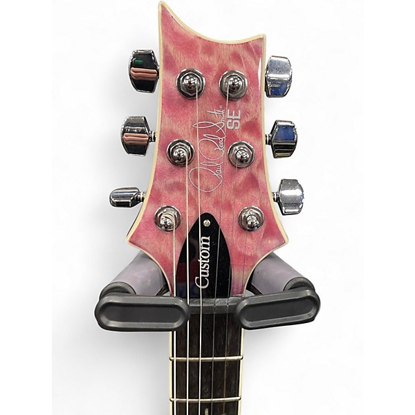 Used PRS SE Custom 24 VIOLET Solid Body Electric Guitar