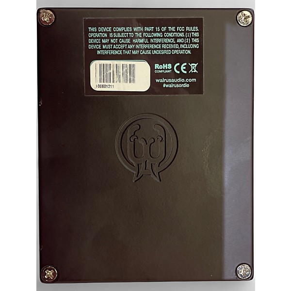 Used Walrus Audio badwater Bass Effect Pedal