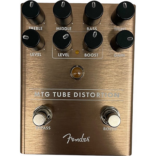 Used Fender MTG Tube Distortion Effect Pedal