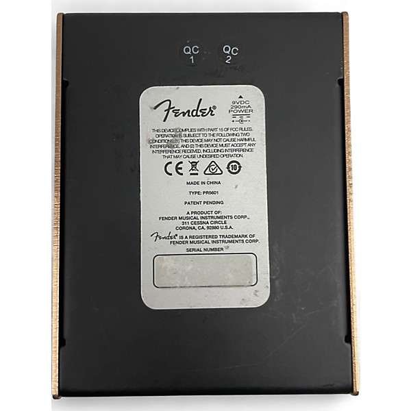 Used Fender MTG Tube Distortion Effect Pedal