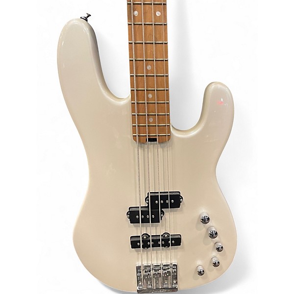 Used Charvel Pro-Mod SAN DIMAS Platinum PEARL Electric Bass Guitar