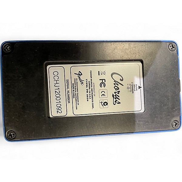 Used Fender CHORUS Effect Pedal