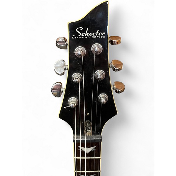 Used Schecter Guitar Research Diamond Series C1+ Dakota Red Solid Body Electric Guitar