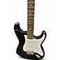 Used Squier SONIC STRATOCASTER Black Solid Body Electric Guitar
