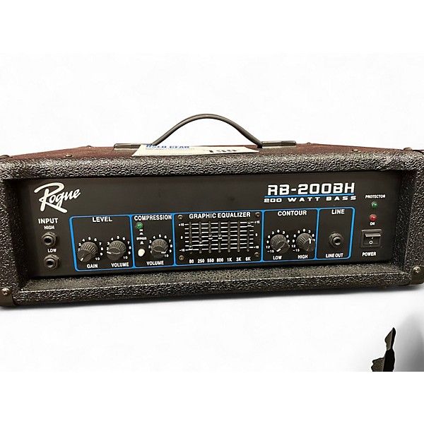 Used Rogue RB-200BT Bass Amp Head