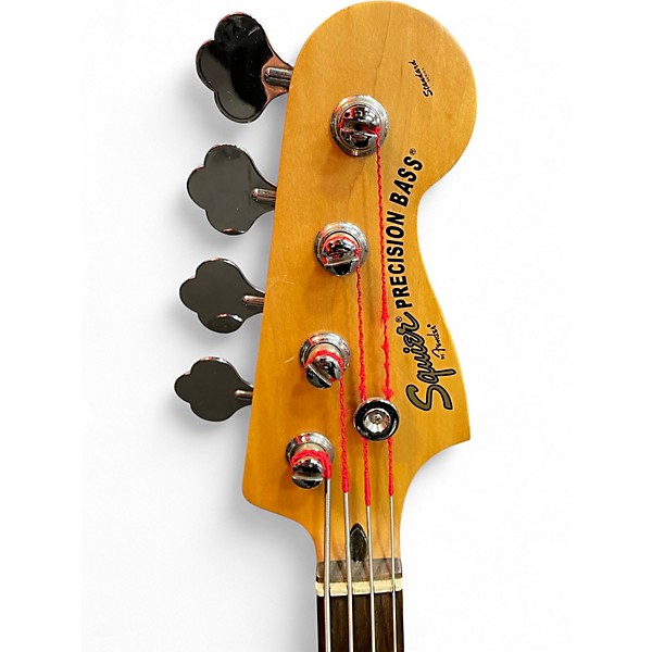 Used Fender Standard Precision Bass Brown Electric Bass Guitar