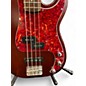 Used Fender Standard Precision Bass Brown Electric Bass Guitar