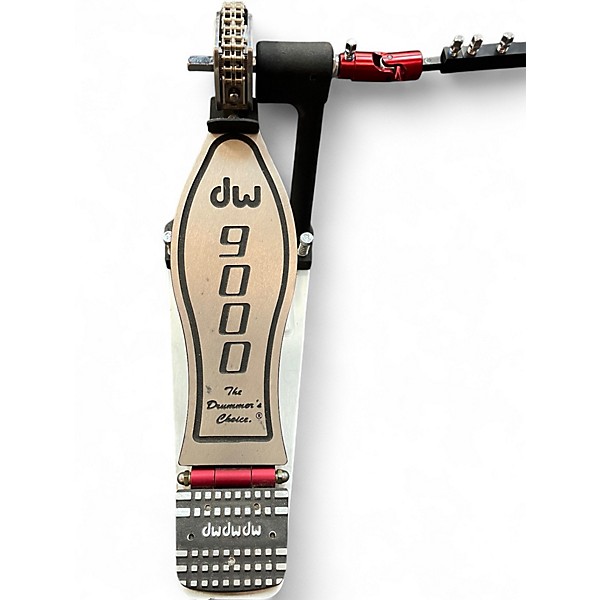 Used DW 9000 Series Double Double Bass Drum Pedal