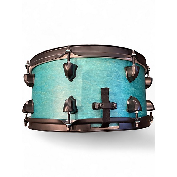 Used SJC Drums 14X6.5 Pathfinder Satin Teal Drum