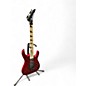 Used Jackson JS34Q Dinky Trans Red Solid Body Electric Guitar
