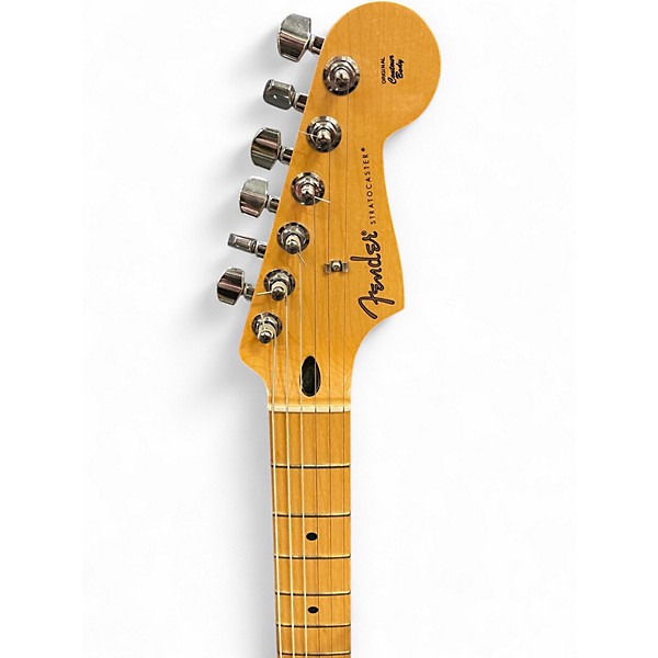 Used Fender Player Plus Stratocaster HSS Blue Burst Solid Body Electric Guitar