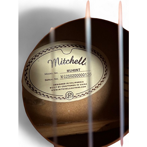 Used Mitchell MU40NT Natural Ukulele
