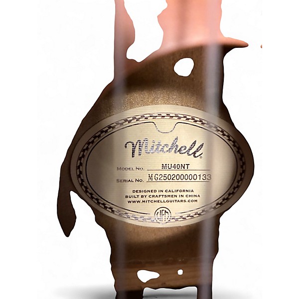 Used Mitchell MU40NT Natural Ukulele