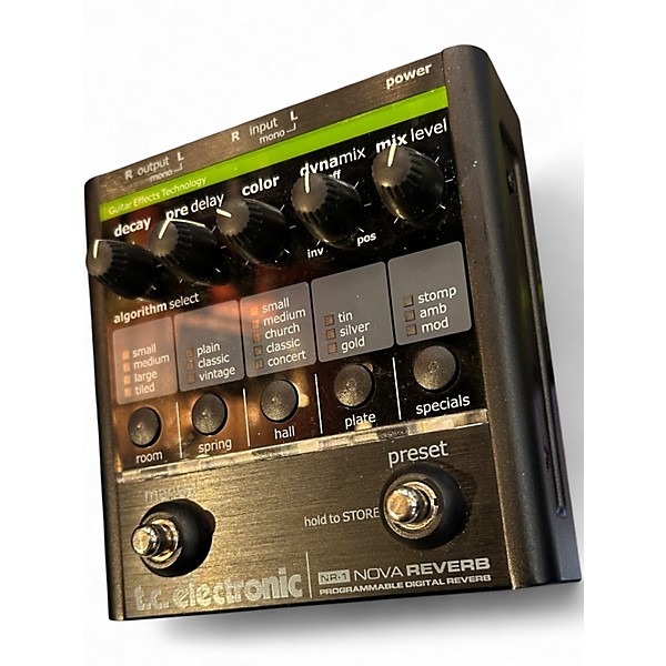 Used TC Electronic nr1 nova reverb Effect Pedal