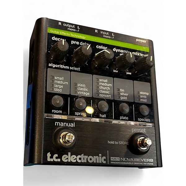 Used TC Electronic nr1 nova reverb Effect Pedal