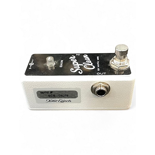 Used Xotic Super Clean Effect Pedal