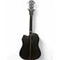 Used Fender DG20CE Black Acoustic Electric Guitar