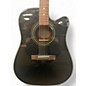 Used Fender DG20CE Black Acoustic Electric Guitar