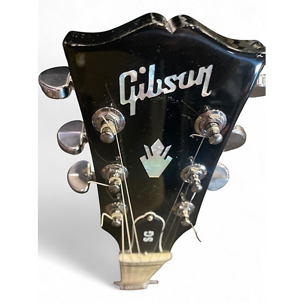 Used Gibson SG Standard Ebony Solid Body Electric Guitar