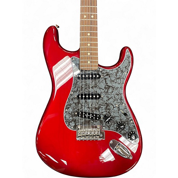 Used Fender Player II Stratocaster Candy Red Burst Solid Body Electric Guitar